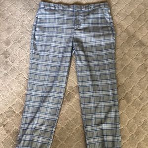 Banana Republic plaid pant